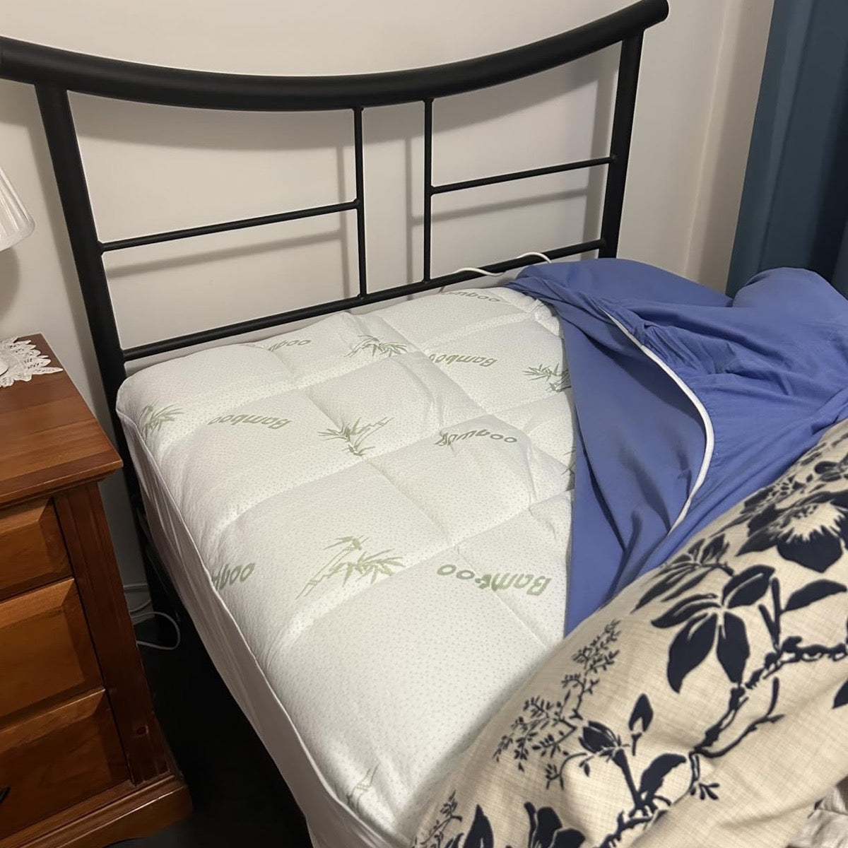 BioCalm Plush Bamboo Mattress Topper customer photo 3